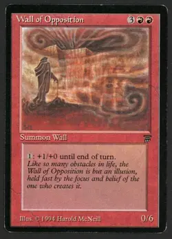 ***English Wall of Opposition*** MTG Legends Magic Kid Icarus - Image 1