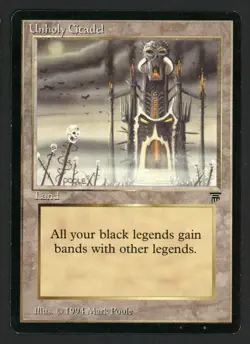 ***English Unholy Citadel*** MTG Legends Magic Kid Icarus - Image 1