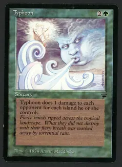 ***English Typhoon*** MTG Legends Magic Kid Icarus - Image 1