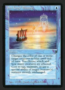 ***English Sea Kings' Blessing*** MTG Legends Magic Kid Icarus - Image 1
