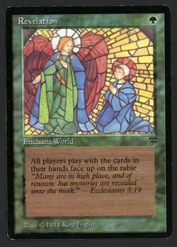 ***English Revelation (Pen Indent)*** MTG Legends Magic Kid Icarus - Image 1