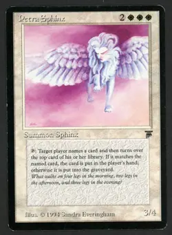 ***English Petra Sphinx*** MTG Legends Magic Kid Icarus - Image 1