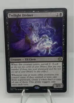 Twilight Diviner 122 Lorwyn Eclipsed Magic the Gathering - Image 1