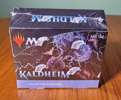Kaldheim Collector Booster Box Magic the Gathering MTG English Factory Sealed - Image 1