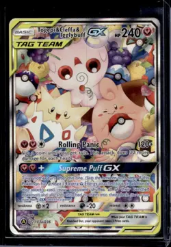 2019 Pokemon SM Cosmic Eclipse Togepi Cleffa Igglybuff Promos #143a /236 - Image 1