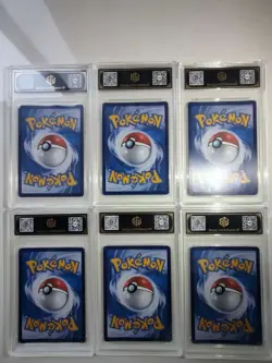 Pokemon TCG Chinese Charizard ex 075/129 RR TOC 10 PRISTINE Graded Lot of 6 MD28 - Image 2