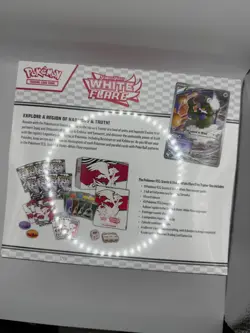 Pokemon Center White Flare Elite Trainer Box ETB Factory Sealed - Image 3