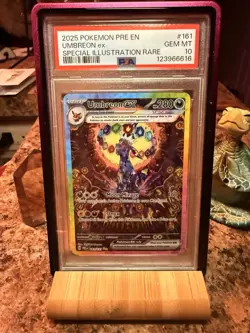 Pokemon Prismatic Evolutions Umbreon EX Sir SAR 161/131 TCG Card - Image 1