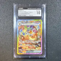 Pokemon Flareon ex 270HP Special Illustration Rare 146/131 Prismatic Holo - Image 1