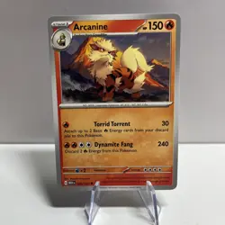 Arcanine 059/165 SV: Scarlet & Violet 151 Uncommon Pokemon - Image 1