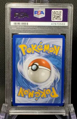 PSA 8 NM-MT Pokemon 2019 Terrakion Holo Unified Minds Staff Prerelease SM205 - Image 2