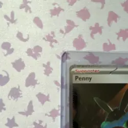 Pokemon TCG Penny 239/198 Paldean Fates Special Illustration Rare Holo - Image 3