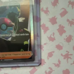 Pokemon TCG Penny 239/198 Paldean Fates Special Illustration Rare Holo - Image 5