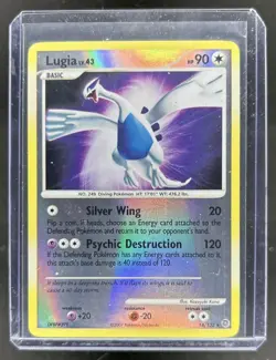 2007 Pokemon Diamond & Pearl Secret Wonders Lugia Reverse Holo #14/132 - Image 1