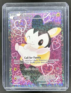 2013 Pokemon Black & White Legendary Treasures Emolga Radiant Collection #RC23 - Image 1