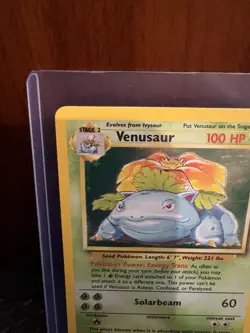 Pokemon Venusaur 15/102 Base Set Rare Holo In Excellent Condition - Image 3