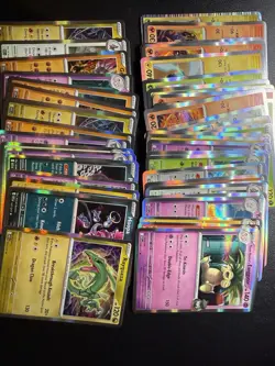 Lot Of 50 Holos Pokemon English Mixed Modern Sets English NM - Image 1