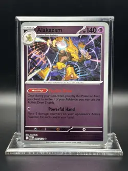 2025 Pokemon Mega Evolutions - Alakazam Reverse Holo No. 56/132 - Image 1