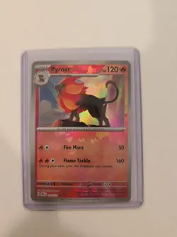 Pyroar 016/131 Master Ball Pattern Prismatic Evolutions Pokemon TCG - Image 1