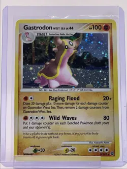 GASTRODON WEST SEA LV.44 2007 POKEMON D & P SECRET RARE HOLO 9/132 Q2045 - Image 1