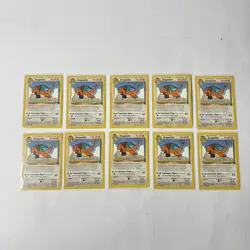 Pokemon Lot Of 10 Wotc Black Star Promo #5 Movie Promo DRAGONITE - Image 1