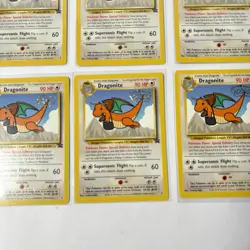 Pokemon Lot Of 10 Wotc Black Star Promo #5 Movie Promo DRAGONITE - Image 5