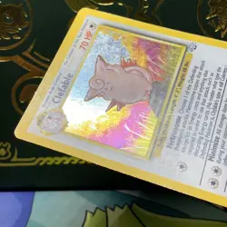 Pokemon TCG Clefable #1/64 Jungle Set Unlimited Holo Rare WOTC VTG 1999 MP - Image 5