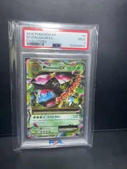 2016 Pokemon XY Evolutions FA/M Venusaur EX 2/108 PSA 9 - Image 1