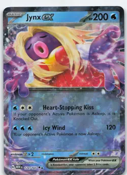 Jynx ex - 124/165 Double Rare Holo SV: Scarlet & Violet 151 NM Pokemon - Image 1