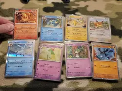 Pokemon Tcg Lot Of 8 Holo Promos Eevee - Image 1