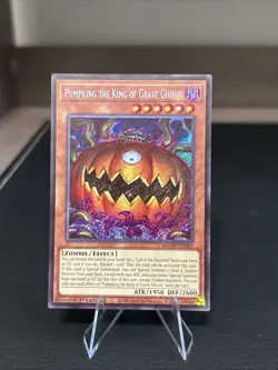 YU-GI-OH Pumpking the King of Grave Ghost Mzmu-en001 Secret Rare🔥🔥 - Image 1