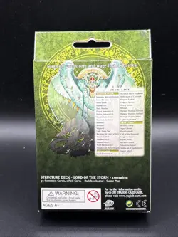 YU-GI-OH LORD OF THE STORM SD8 STRUCTURE DECK SEALED 1ST EDITION - Image 2