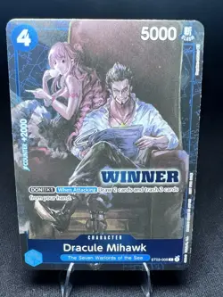 Dracule Mihawk (Winner Pack Vol. 4) ST03-005 One Piece Promotion Cards Foil - Image 1