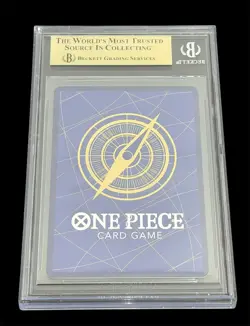 BGS 10 ONE PIECE Card OP07-051 Boa Hancock Comic Parallel Manga Alt Art 2024 - Image 2