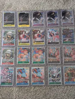 One Piece OP14 SR Lot Of 20: Boa SR, Nami SR, Robin SR One Piece Azure Sea Seven - Image 1