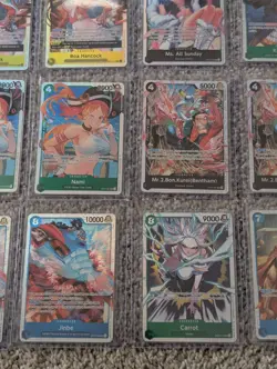 One Piece OP14 SR Lot Of 20: Boa SR, Nami SR, Robin SR One Piece Azure Sea Seven - Image 5
