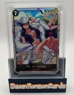 Ms. All Sunday OP14-084 SR THE AZURE SEA'S SEVEN One Piece PSA 10 - Image 2