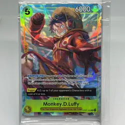 Monkey.D.Luffy (Illustration Box Vol.3) SR Sealed One Piece Promo OP07-109 NM - Image 1