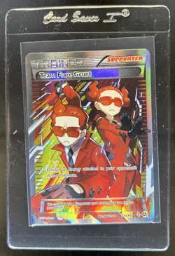 2017 Pokemon Premier Trainer Team Flare Grunt XY Collection Promo FA #73a/83 - Image 1