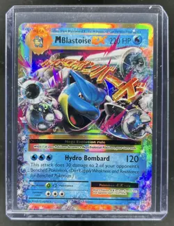 2016 Pokemon XY Evolutions Mega Blastoise EX Holo #22/108 - Image 1