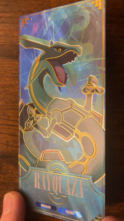 CHASE! Rayquaza PG 005 Tarot Stub Holo Hit Eif Origin 3.0 Non-TCG Pokemon - Image 2