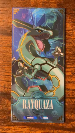 CHASE! Rayquaza PG 005 Tarot Stub Holo Hit Eif Origin 3.0 Non-TCG Pokemon - Image 3
