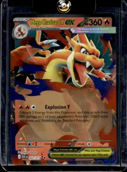 2026 Pokemon Ascended Heroes Mega Charizard Y ex Double Rare #022/217 - Image 1