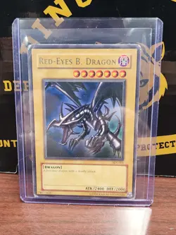 Yu-Gi-Oh Red-Eyes Black Dragon SDJ-001 - Image 1