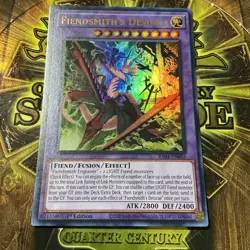 Fiendsmith's Desirae 1st Edition Ultra Rare RA04-EN056 Yu-Gi-Oh! - Image 1
