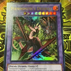 Fiendsmith's Desirae 1st Edition Ultra Rare RA04-EN056 Yu-Gi-Oh! - Image 2