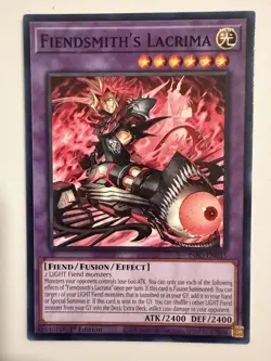 Fiendsmith's Lacrima INFO-EN035 Yu-Gi-Oh! Light Play 1st Edition - Image 1