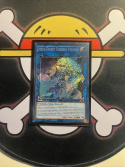 Yugioh Mekk-Knight Crusadia Avramax Secret Rare RA01-EN044 1st NM - Image 2