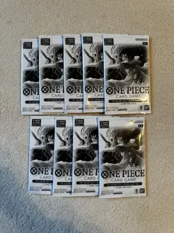 x9 The Azure Sea's Seven [OP-14] One Piece Dash Packs SEALED/NEW - Image 1