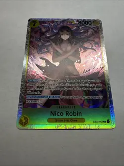 Nico Robin (055) EB03-055 Extra Booster: One Piece Heroines Edition TCG SR Foil - Image 2